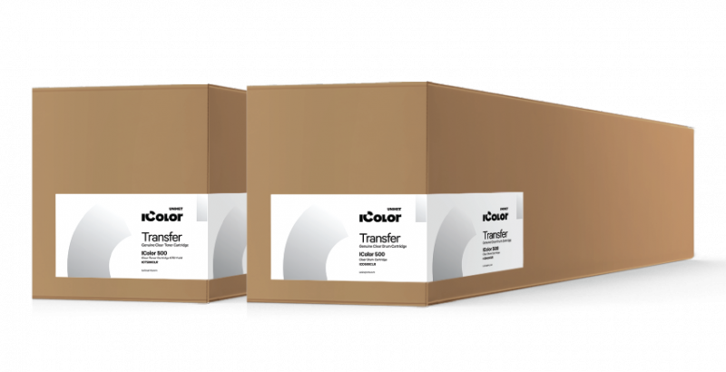 IColor™ 500 Clear toner and drum kit