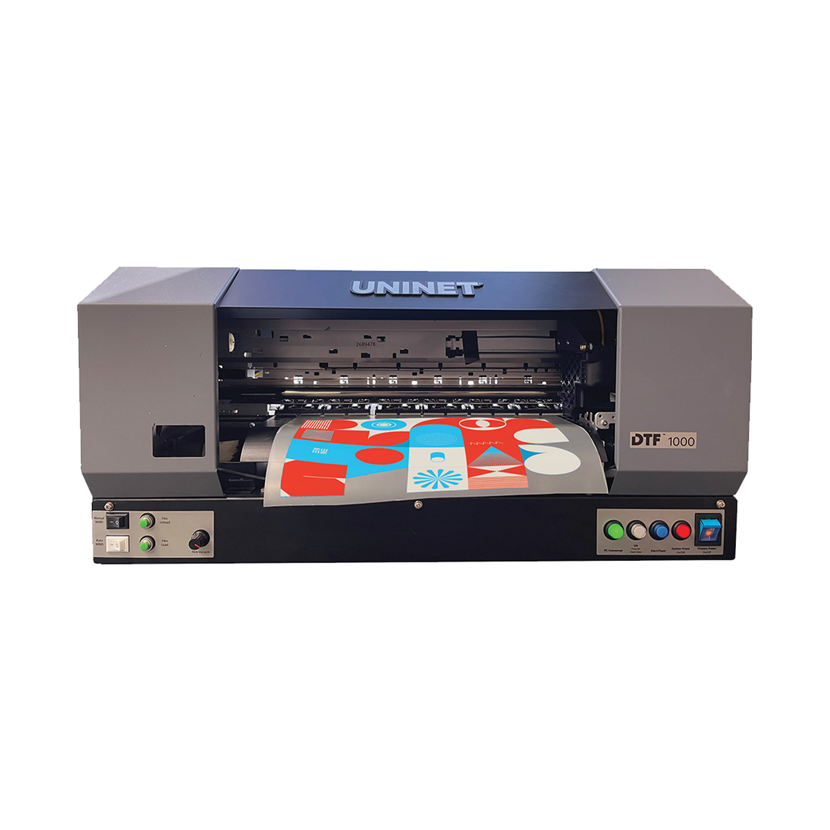 DTF 1000 Printer - Deluxe PRO Package with 16" x 24" Heat Station, Hotronix Hover Heat Press 16” x 24” and Fume Extractor
