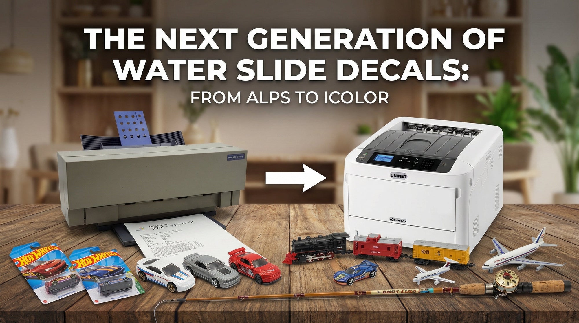 From Alps to IColor: Full Color White Waterslide Decals