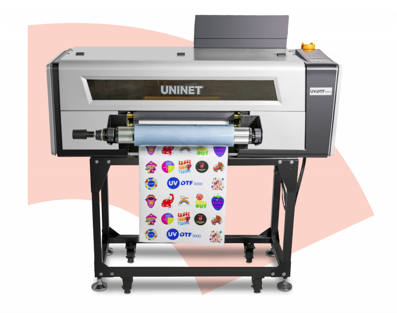 Uninet 3000 UV DTF Printer (Includes Training, Starter Bundle, 1 Yr Warranty)