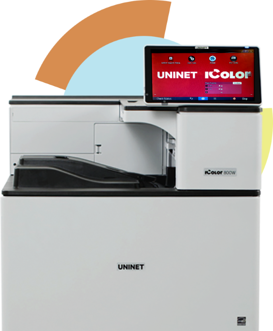 IColor 800W White Toner Transfer Printer - Elite Package With Hotronix Fusion 16&quot; x 20&quot; Heat Press