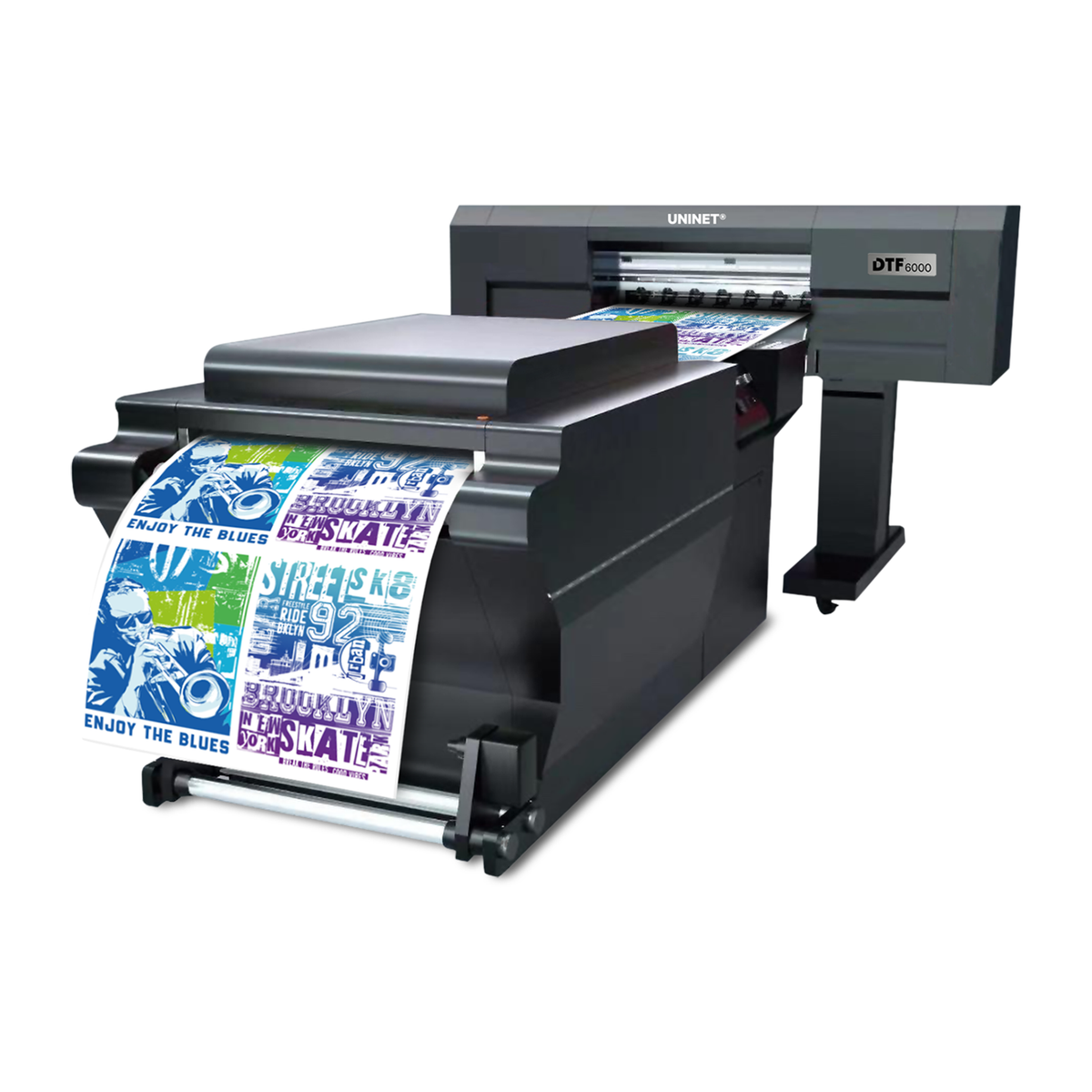 DTF 6000 Printer - Deluxe PRO Package with Hotronix Hover Heat Press 16” x 24” and Fume Extractor