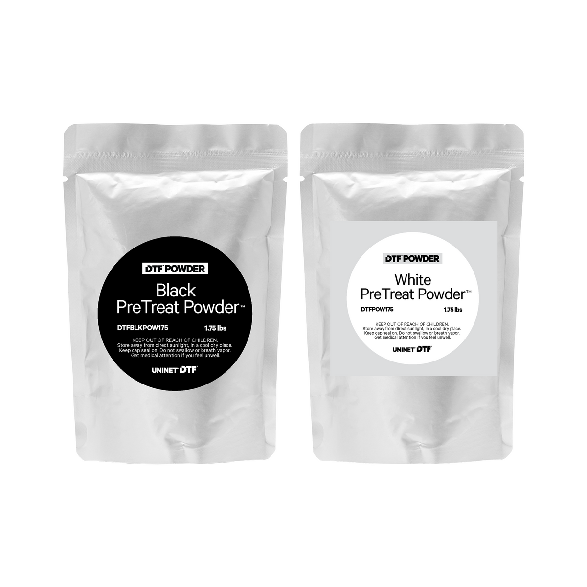 DTF Transfer Powder - WHITE - DTF Adhesive Powder / PreTreat Powder for use  with all DTF Printers