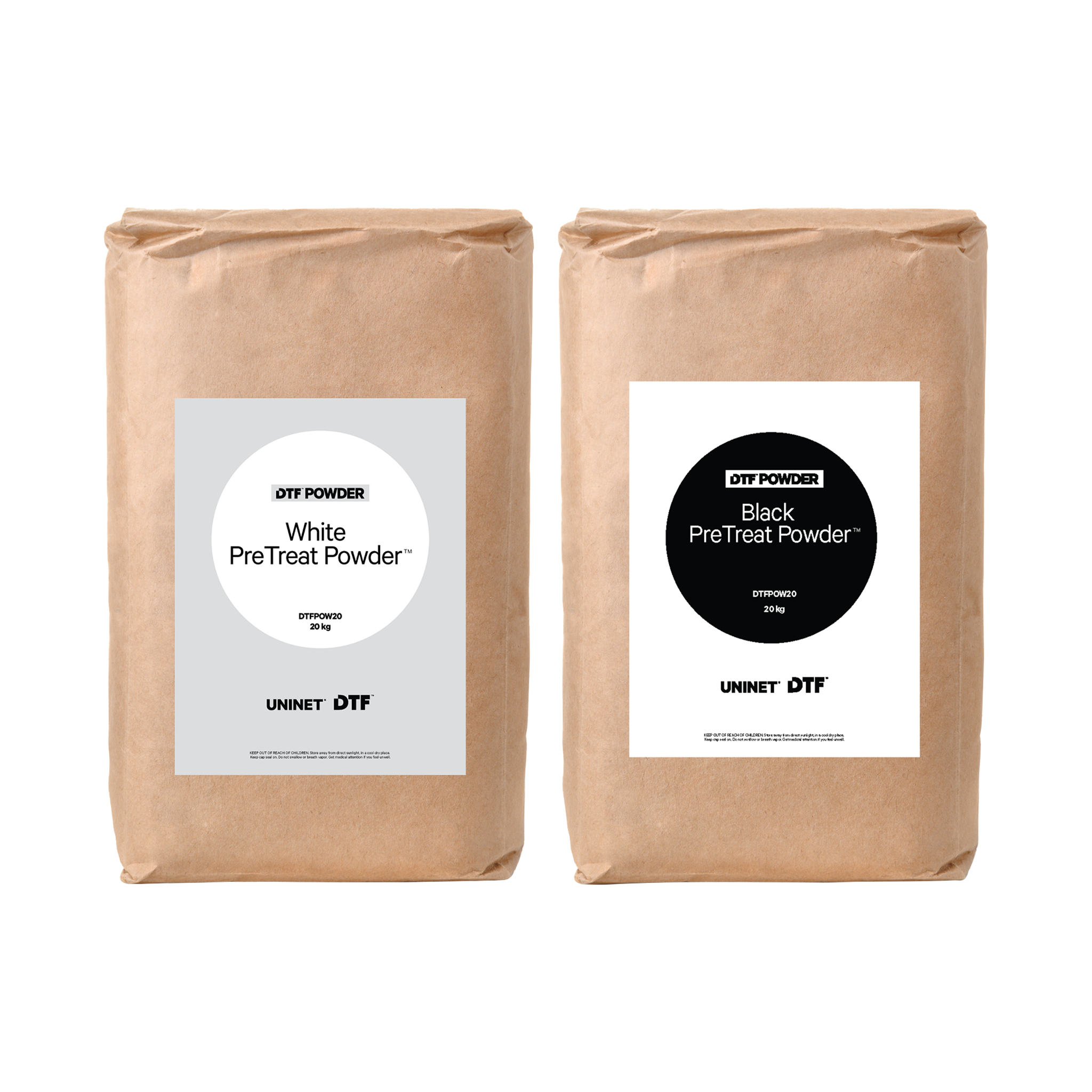 DTF Transfer Powder - BLACK - DTF Adhesive Powder / PreTreat