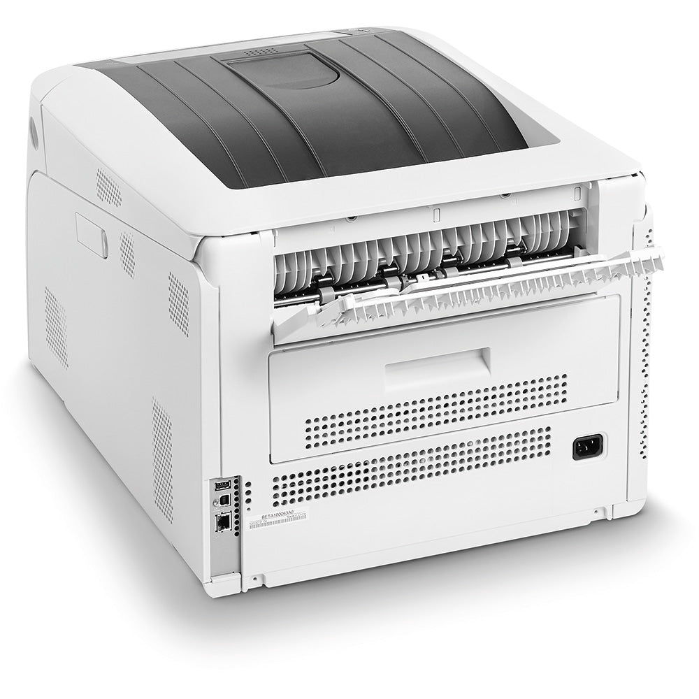 icolor 650 white toner transfer printer - pro package - printer back view