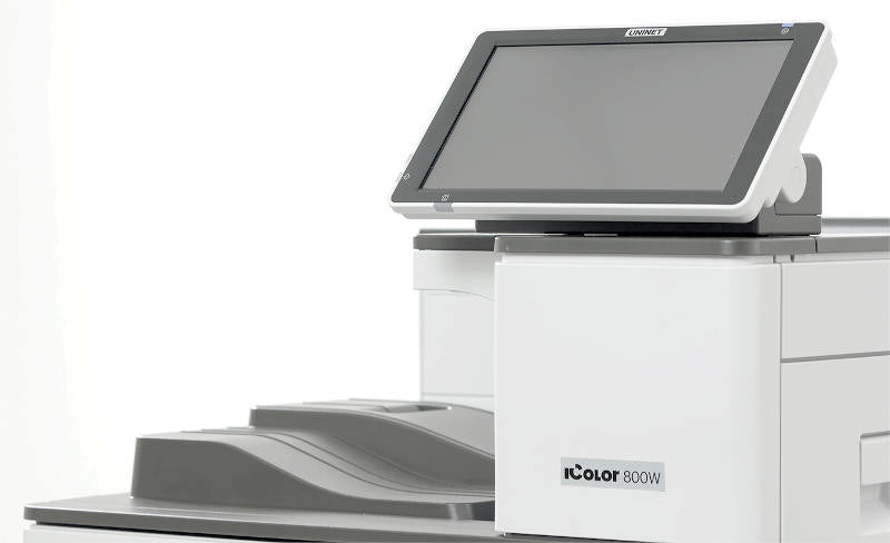 IColor 800W White Toner DTF Printer - Elite Package With Hotronix Fusion 16&quot; x 20&quot; Heat Press
