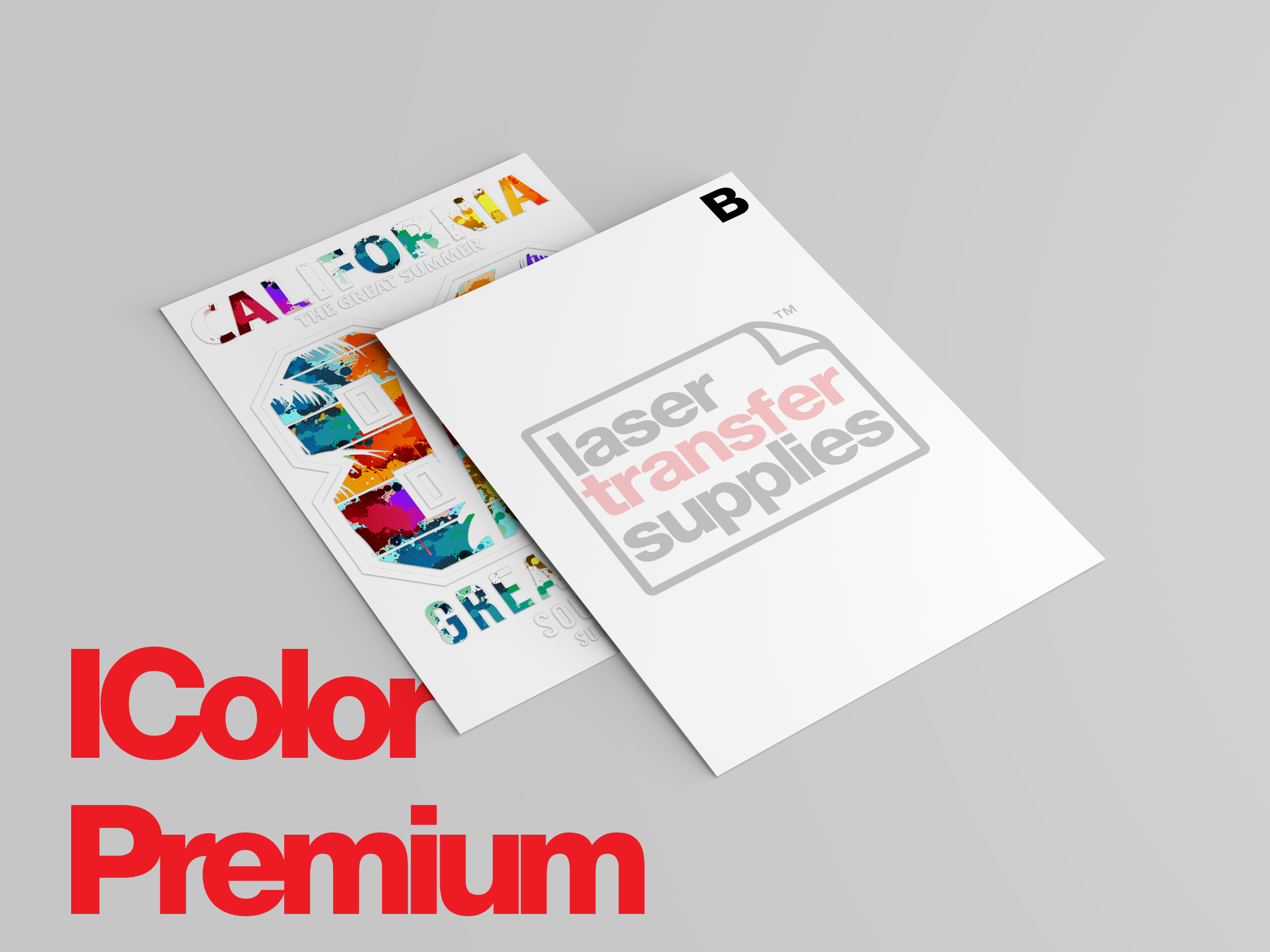 IColor™ Premium 2 Step Transfer and Adhesive Paper Kit